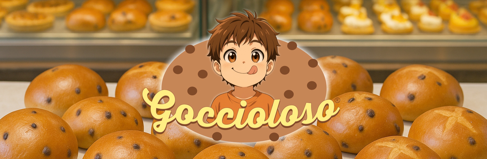 GOCCIOLOSO, Panini morbidi al cacao e gocce di cioccolato